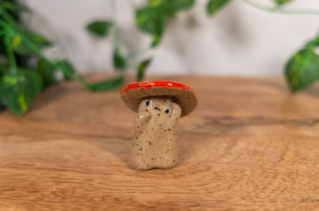 Shroom Buddy (Perplexed/Red) - READY TO SHIP
