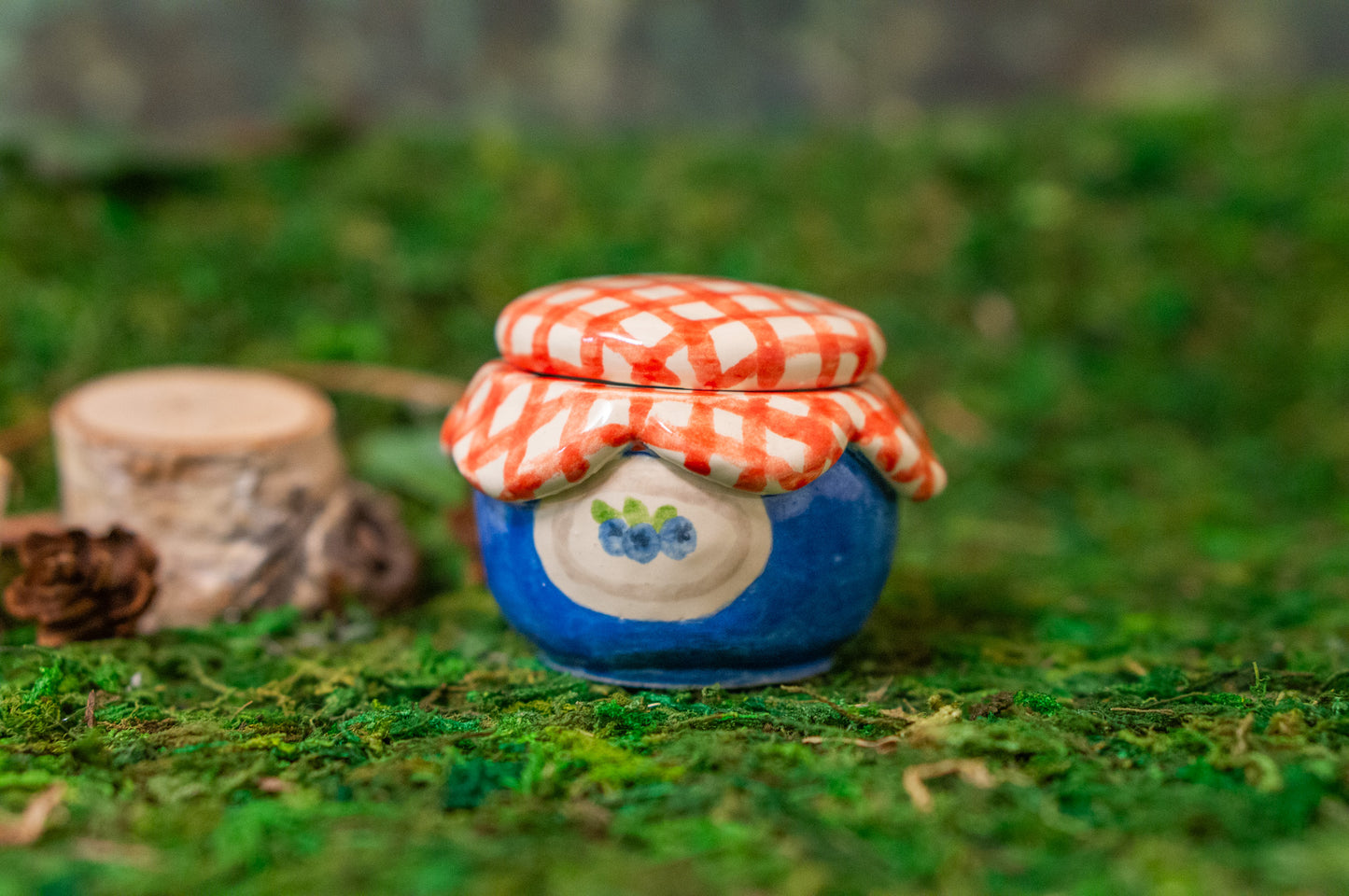 Mini Blueberry Jam Jar