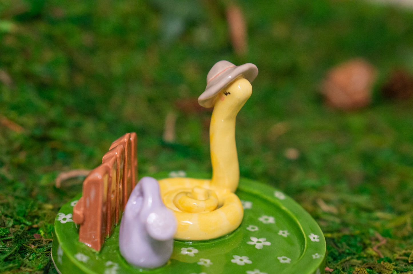 Gardening Snake Dish