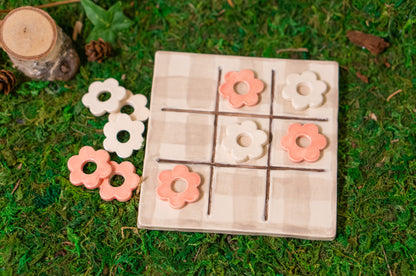 Picnic-Tac-Toe Set - Beige