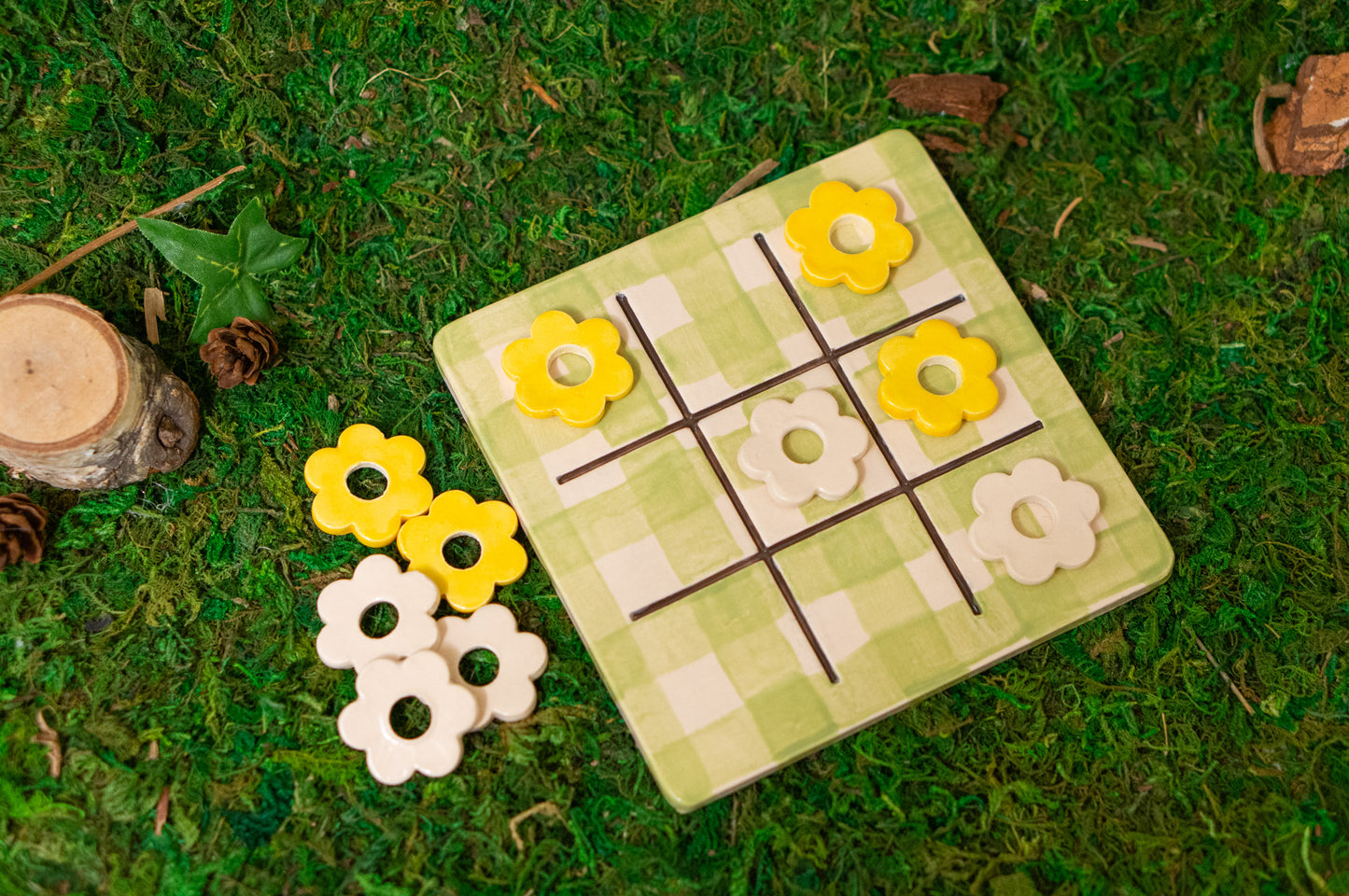 Picnic-Tac-Toe Set - Green