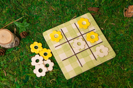Picnic-Tac-Toe Set - Green