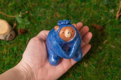 Blue-bear-y Forest Friend