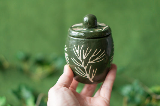 Pine Branch Jar