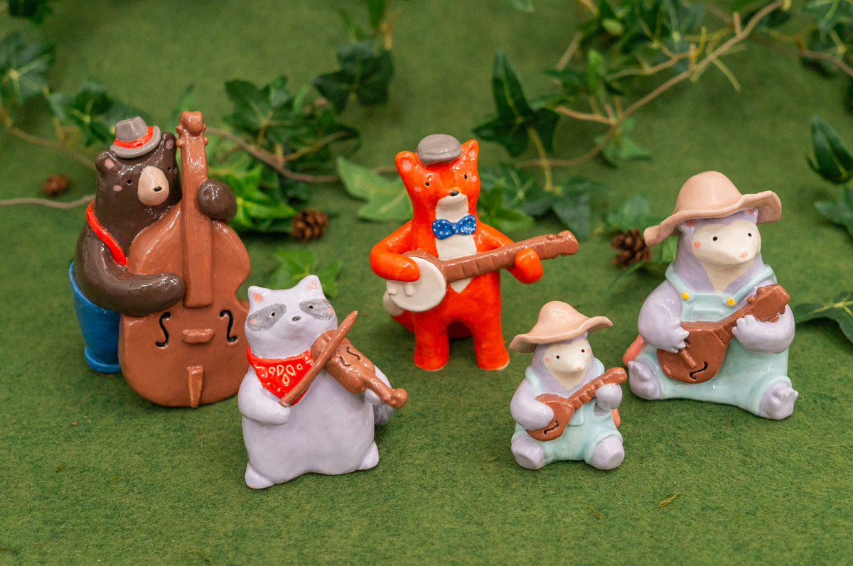 Bluegrass Bear Figurine