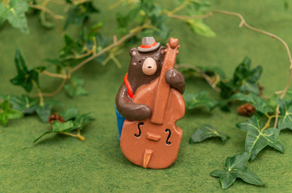 Bluegrass Bear Figurine